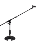 Hercules Atril Micrófono Con Boom Ms120b Perfil Bajo Base H