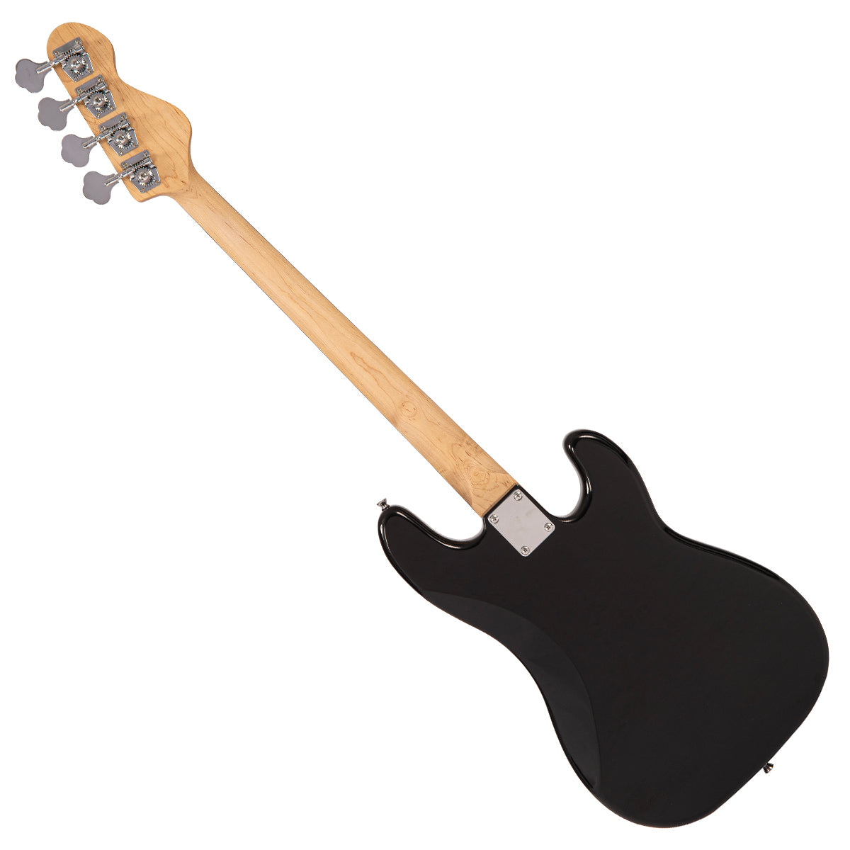Vintage V40 Coaster Series Bass Guitar – Gloss Black