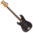 Vintage V40 Coaster Series Bass Guitar – Gloss Black