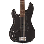 Vintage V40 Coaster Series Bass Guitar – Gloss Black