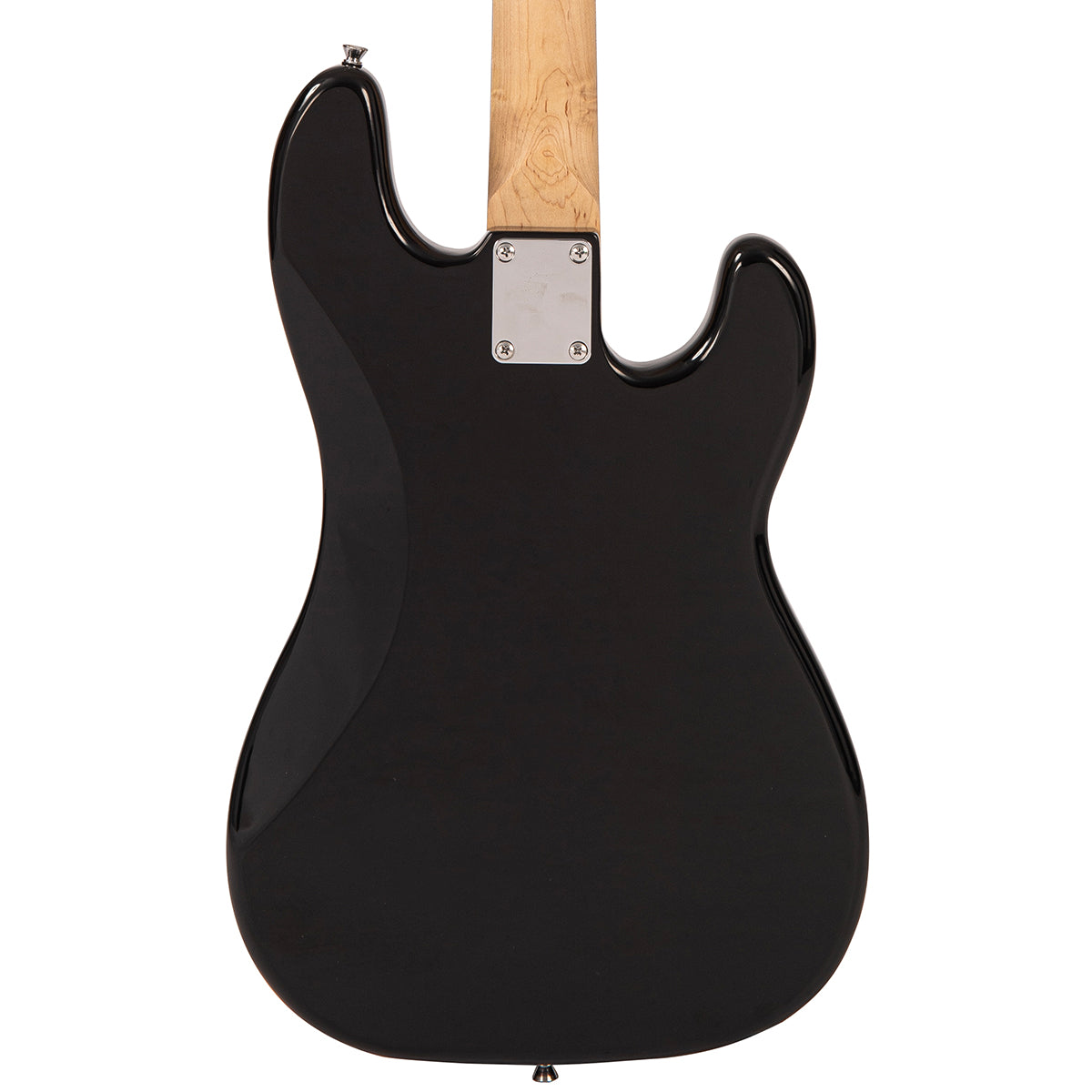Vintage V40 Coaster Series Bass Guitar – Gloss Black