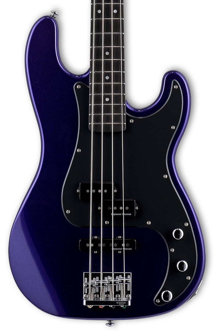 Bajo ESP LTD Surveyor '87 Dark Metallic purple