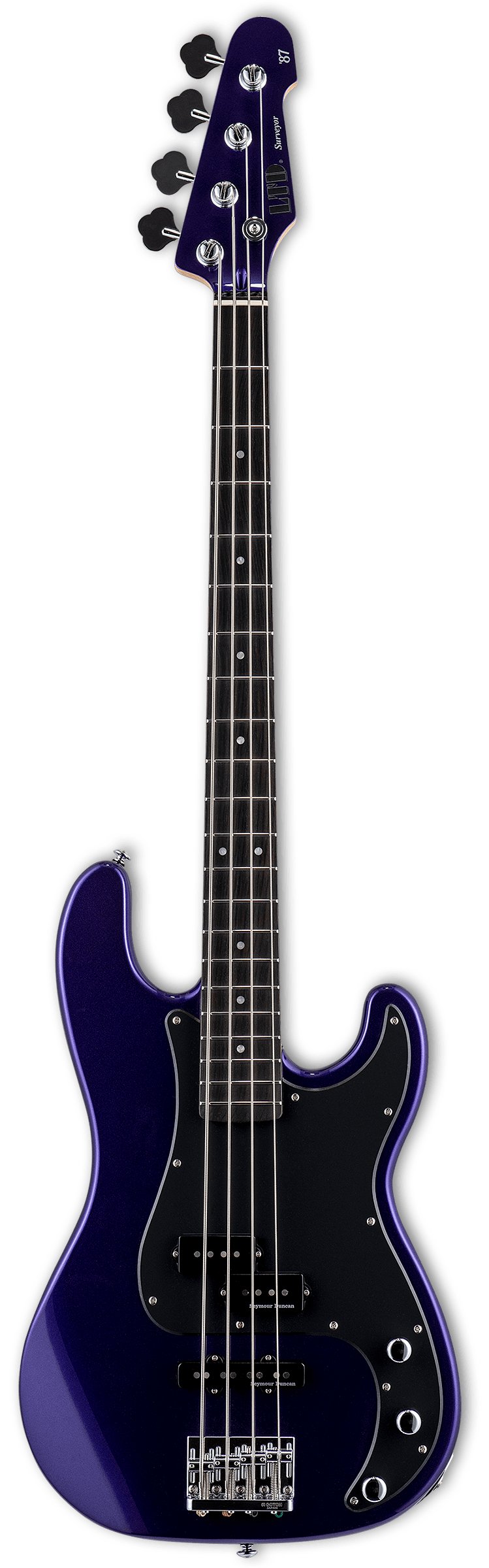 Bajo ESP LTD Surveyor '87 Dark Metallic purple