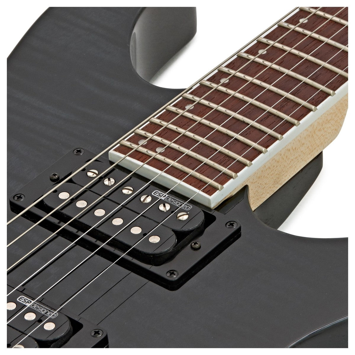 Guitarra Eléctrica LTD M-200 FM See Thru Black