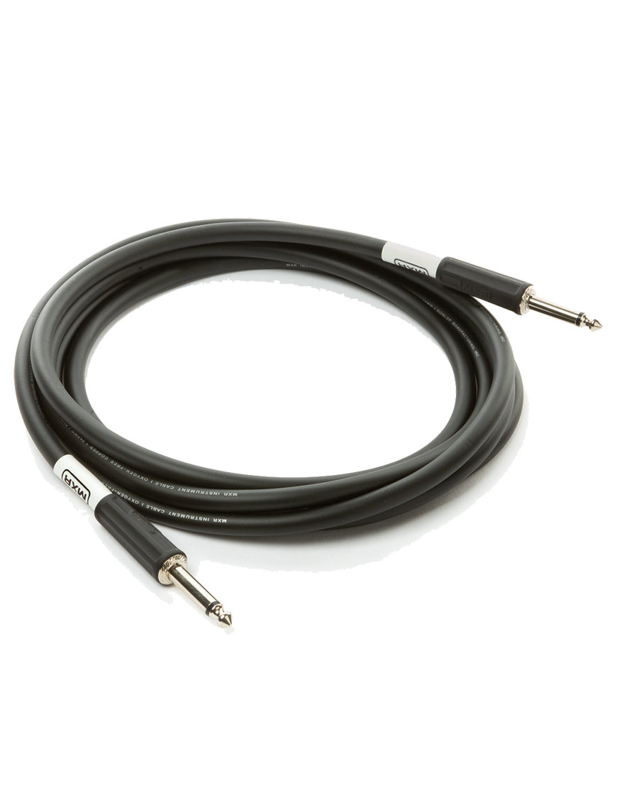 MXR® DCIS10 Cable Instrumentos 1Plug ¼" Recto a 1Plug ¼" Recto 3.10mt | Black