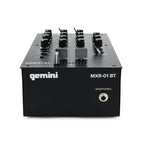 Gemini Mxr-01bt Mixers Dj 2 Canales Con Entrada Bluetooth