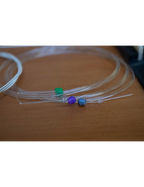 NIG® N-475 Cuerdas Guitarra Clásica Nylon Ball End Tensión Media 28-43 Extra: 1 Cuerda (4ta) y 1 Uñeta