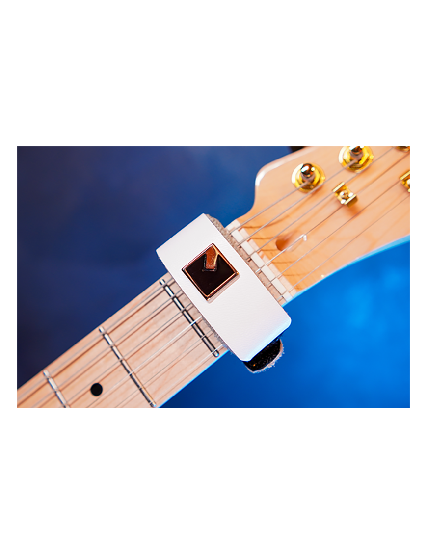 NIG® ND Medium Blanco Mute Damper Fretwrap Cuerdas Material Eco Cuero