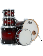 Pearl® DECADE DMP925 Batería Acústica Set: 5 Piezas + Hardware Color: Deep Red Burst