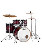 Pearl® DECADE DMP925 Batería Acústica Set: 5 Piezas + Hardware Color: Deep Red Burst