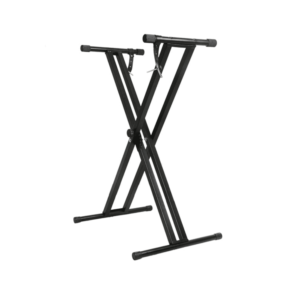 Hebikuo Atril Para Teclado Barra Doble Q2xc2