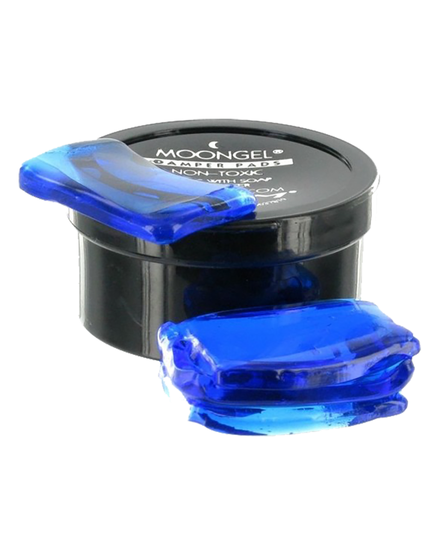 RTOM® MOONGEL® Blue Control Resonancia Batería Percusión Set: 6