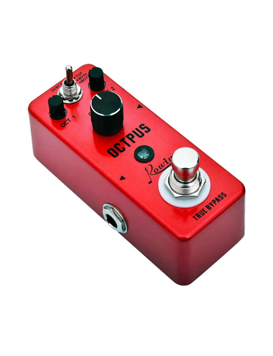 Rowin® OCTPUS Pedal Guitarra/Bajo Octavador Mini