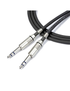 Santo Angelo® AC10 3mt Cable Audio 1Plug ¼" TRS a 1Plug ¼" TRS OFHC
