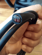 Santo Angelo Ac12 3mt Cable Audio Estudio 1plug ¼" Trs A Xlr