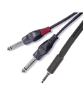 Santo Angelo® Ac14 1.8mt Cable Audio 1mini Plug ⅛" A 2plug ¼" Ofhc