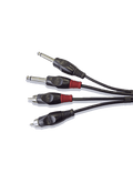 Santo Angelo® Ac16 2mt Cable Audio 2plug ¼" A 2rca Ofhc