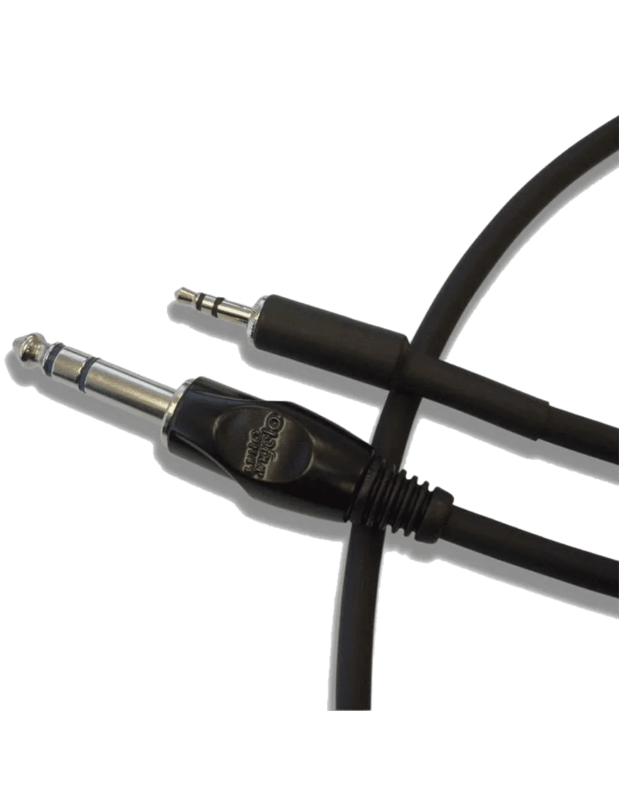 Santo Angelo® Ac8 3mt Cable Audio 1mini Plug ⅛" Trs A 1plug ¼" Trs Ofhc