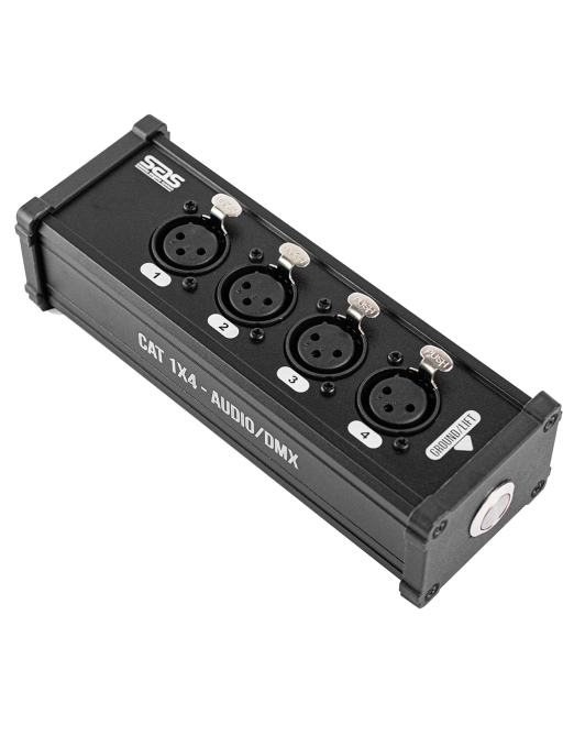 Santo Angelo® CAT1X4-XLR Multipar Extensor RJ45 XLR Hembra