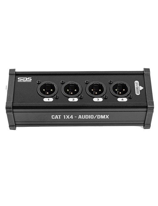 Santo Angelo® CAT1X4-XLR Multipar Extensor RJ45 XLR Macho