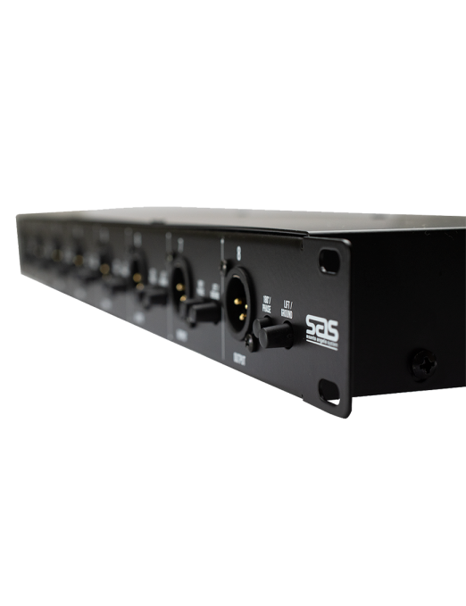 Santo Angelo® DI8 Caja Directa Pasiva 8 Canales Rack 19"