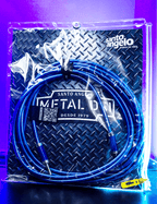 Santo Angelo® Metal Dci Blue 3.05mt Cable Instrumentos Plug ¼" Recto A Plug ¼" Recto Ofhc