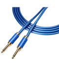 Santo Angelo® Metal Dci Blue 4.57mt Cable Instrumentos Plug ¼" Recto A Plug ¼" Recto Ofhc