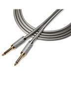 Santo Angelo® Metal Dci Silver 6.10mt Cable Instrumentos Plug ¼" Recto A Plug ¼" Recto Ofhc