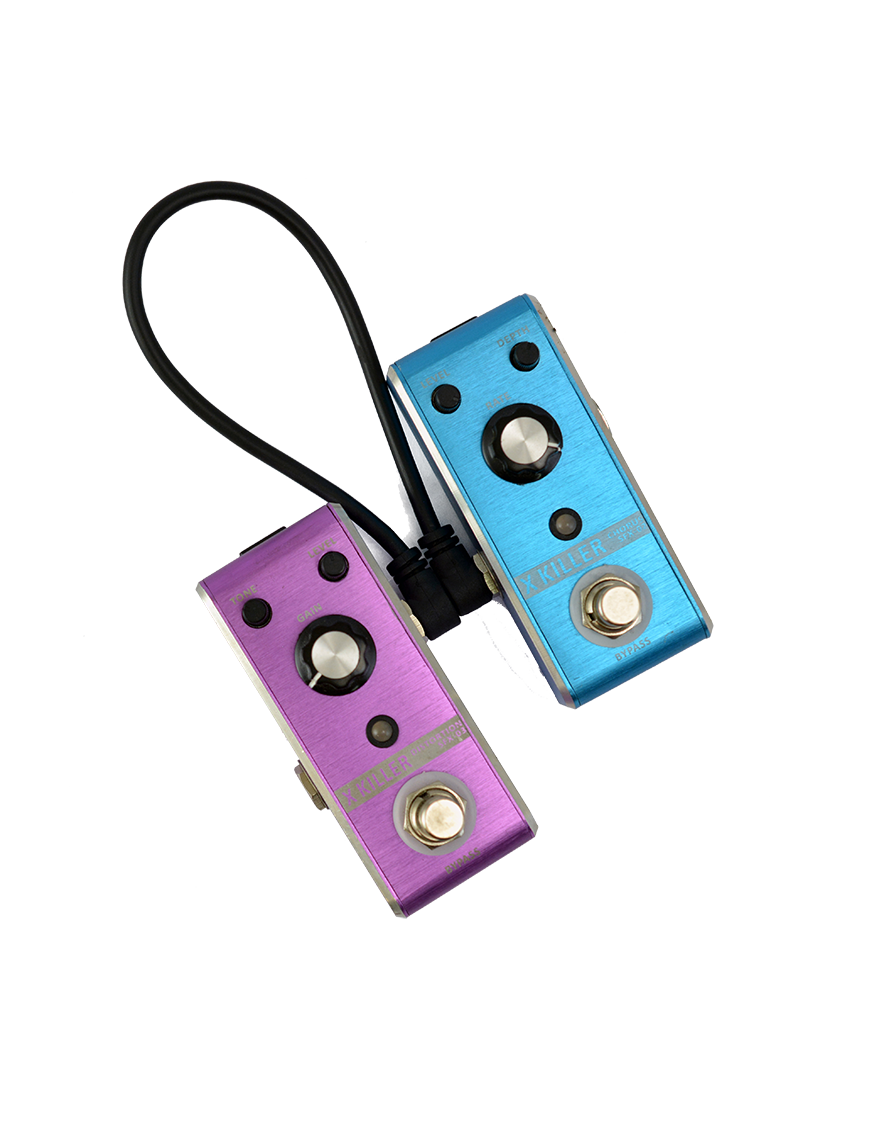 Santo Angelo® FLATCONN 15cm Cable Pedal Plug ¼" L 90° OFHC