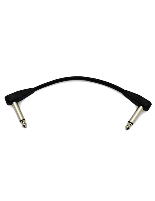 Santo Angelo® FLATCONN 15cm Cable Pedal Plug ¼" L 90° OFHC