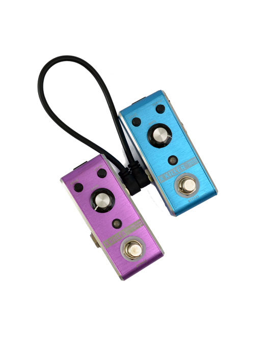 Santo Angelo® FLATCONN 15cm Cable Pedal Plug ¼" L 90° OFHC