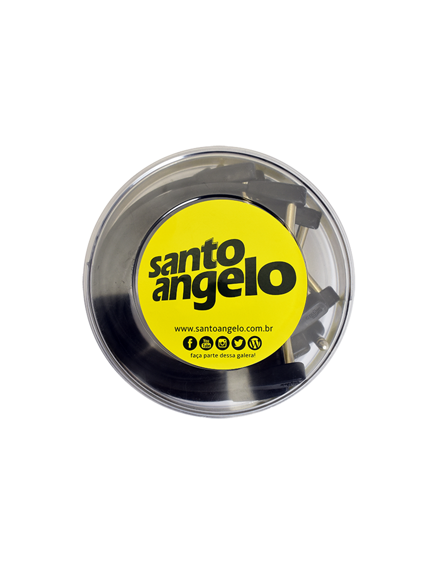 Santo Angelo® FLATCONN 50cm Cable Pedal Plug ¼" L 90° OFHC