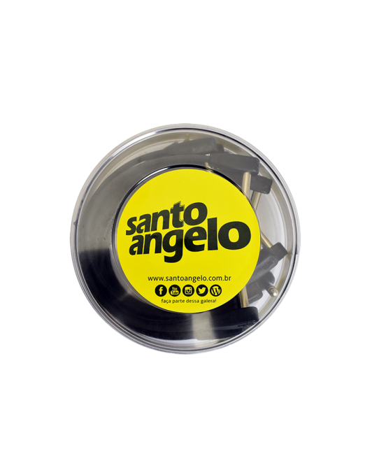 Santo Angelo® FLATCONN 50cm Cable Pedal Plug ¼" L 90° OFHC