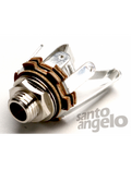 Santo Angelo® Jack Mono Partes Guitarra Conector ¼"