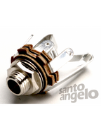 Santo Angelo® Jack Mono Partes Guitarra Conector ¼"