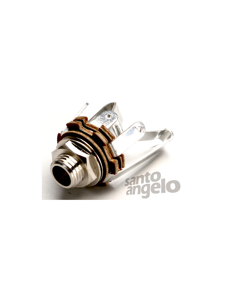 Santo Angelo® Jack Mono Partes Guitarra Conector ¼"