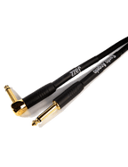 Santo Angelo® Jazz Cable Instrumento Plug ¼" Recto A Plug ¼" L 90° Ofhc | 6.10 Mt