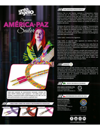 Santo Angelo® Signature América Paz Sailor Cable Bajo Plug Recto OFHC Largo: 4.57 mt