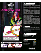 Santo Angelo® Signature América Paz Sailor Cable Bajo Plug Recto OFHC Largo: 4.57 mt