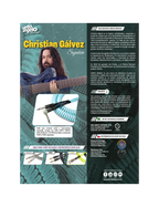 Santo Angelo® Signature Christian Gálvez Blue Note Cable Bajo Plug ¼" Angulado OFHC 9.15mt