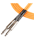 Santo Angelo® Neon Orange Cable Instrumentos Plug ¼" Recto A Plug ¼" Recto Ofhc | 6.10mt