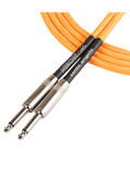 Santo Angelo® Neon Orange Cable Instrumentos Plug ¼" Recto A Plug ¼" Recto Ofhc | 4.57mt