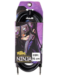 Santo Angelo® NINJA 91Cm Cable Patch Plug ¼" Recto a Plug ¼" Recto OFHC