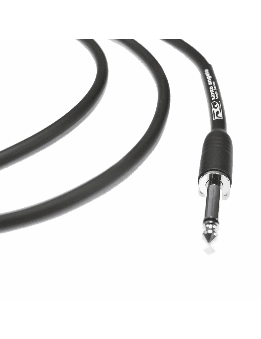 Santo Angelo Ninja Cable Instrumentos Plug ¼" Recto A Plug ¼" Recto Ofhc Largo: 6.10 Mt