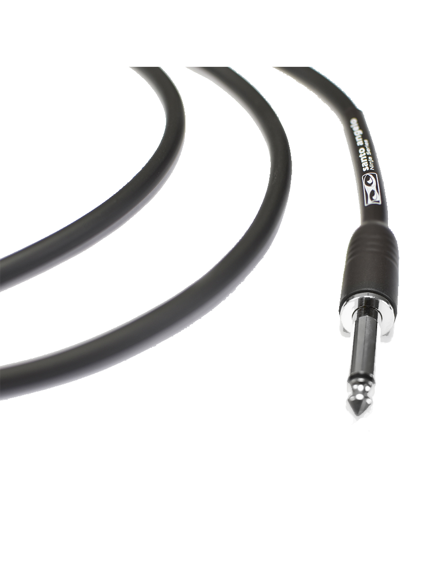 Santo Angelo Ninja Cable Instrumentos Plug ¼" Recto A Plug ¼" Recto Ofhc Largo: 6.10 Mt