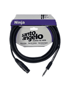 Santo Angelo Ninja Cable Micrófono Xlr Hembra A Plug ¼" Ofhc | 3.05 Mt