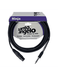 Santo Angelo Ninja Cable Micrófono Xlr Hembra A Plug ¼" Ofhc | 4.57 Mt