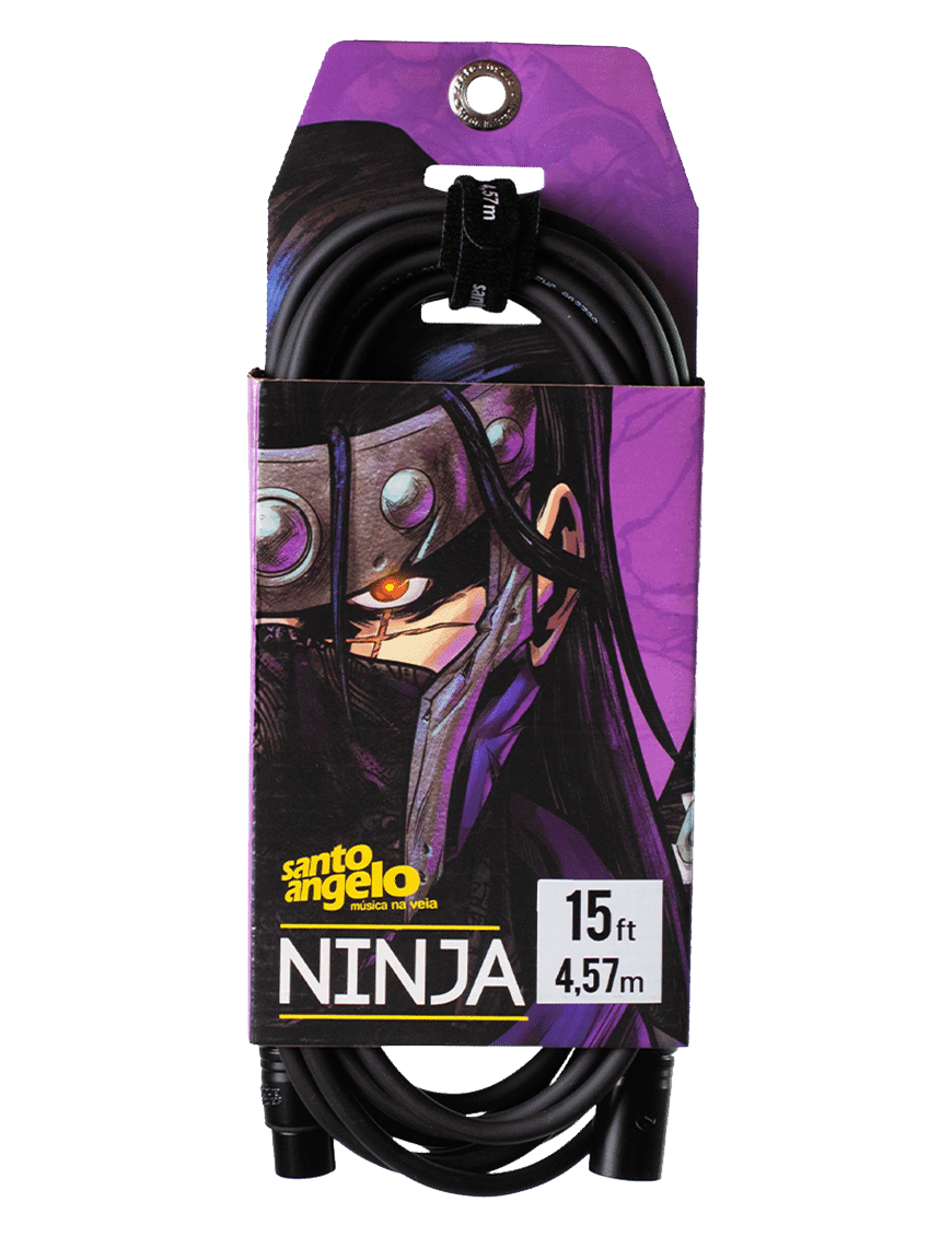 Santo Angelo® Ninja Lw 3.05 Mt Cable Micrófono Xlr A Xlr Ofhc