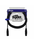 Santo Angelo Ninja Cable Micrófono Xlr A Xlr Ofhc Largo: 7.62 Mt