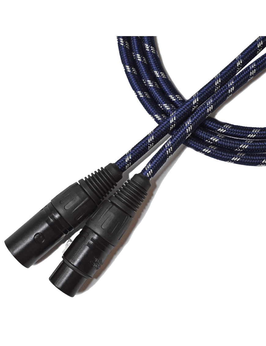 Santo Angelo® Ninja Lw Textil 4.57mt Cable Micrófono Xlr A Xlr Ofhc